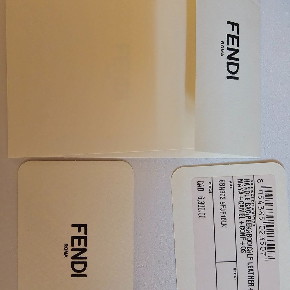 Authentic FENDI Peekaboo Essentially - like new - Picture 6 of 10